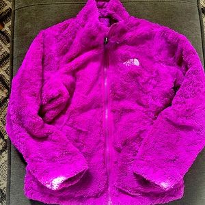 Reversible North face pink Jacket